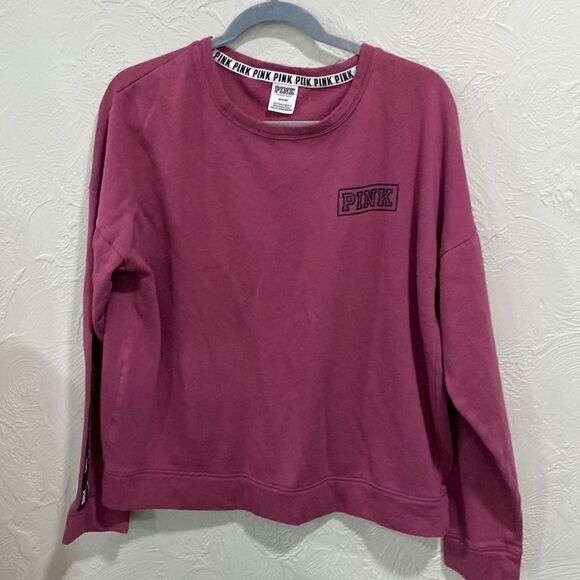 Victoria’s Secret pink mauve crewneck size medium - Picture 1 of 5